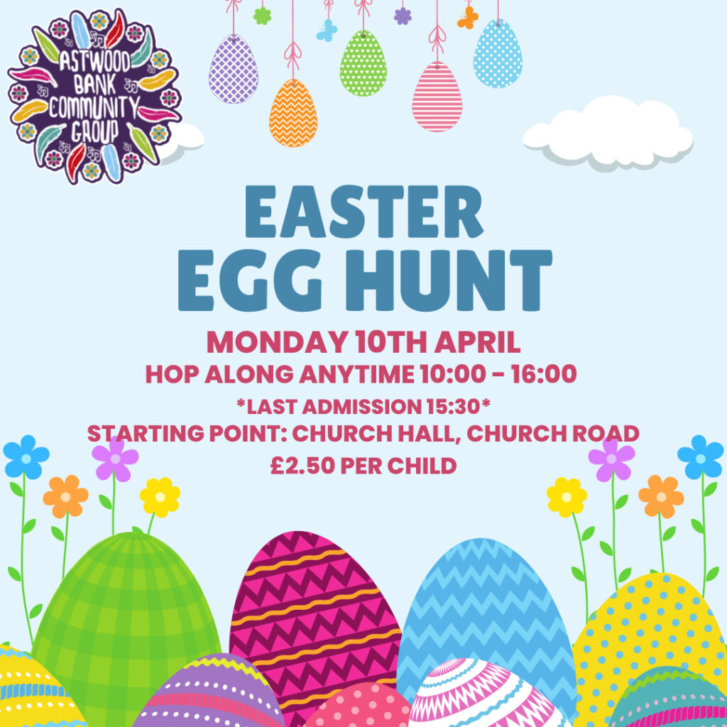 Easter Egg Hunt 2023 | Astwood Bank Community GroupAstwood Bank ...